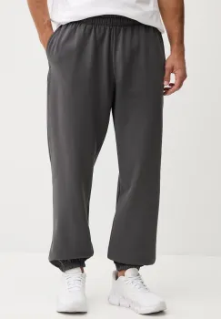 The North Face pantaloni de trening din bumbac Expedition Celebration culoarea gri, cu imprimeu, NF0A8E3ERHI1 imagine