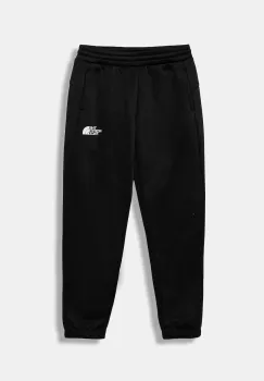 The North Face pantaloni de trening pentru copii TEEN REAXION JOGGER culoarea negru, uni, NF0A8EB7JK31 imagine