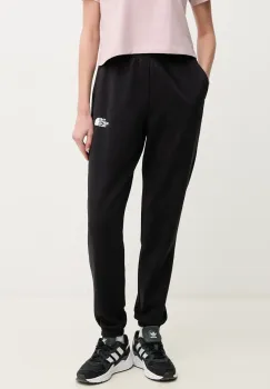 The North Face pantaloni de trening Simple Dome femei, culoarea negru, neted, NF0A8C1YJK31 imagine
