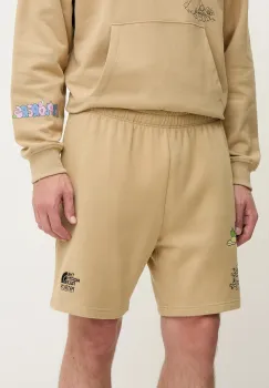 The North Face pantaloni scurti din bumbac Mountain Cleanup culoarea verde, NF0A8C2XLK51 imagine