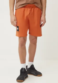 The North Face pantaloni scurti Nuptse Regular barbati, culoarea portocaliu, NF0A8C1J6D21 imagine