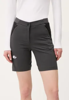 The North Face pantaloni scurti outdoor Felik Slim culoarea gri, modelator, medium waist, NF0A8BT4MN81 imagine