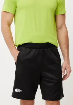 The North Face pantaloni scurti Reaxion barbati, culoarea negru, NF0A8BETJK31 imagine