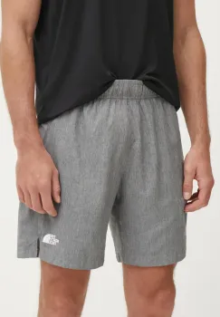 The North Face pantaloni scurti sport 24/7 barbati, culoarea gri, NF0A3O1B4HJ1 imagine
