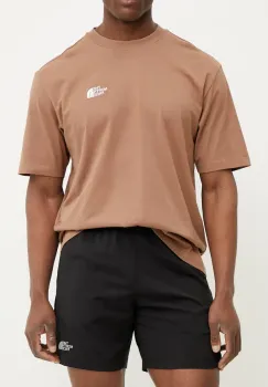 The North Face pantaloni scurti sport 24/7 barbati, culoarea negru, NF0A3O1B4H01 imagine