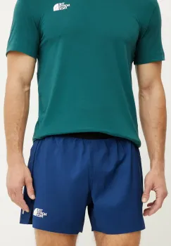 The North Face pantaloni scurti sport Breeze barbati, culoarea albastru marin, NF0A892ND1R1 imagine