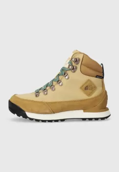 The North Face pantofi Back-To-Berkeley IV Textile Waterproof femei, culoarea verde imagine