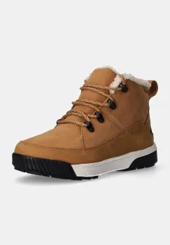 The North Face pantofi Sierra Mid femei, culoarea maro, izolat, NF0A4T3XKOM1 imagine