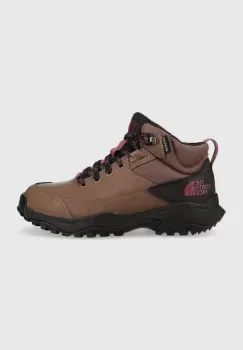 The North Face pantofi Storm Strike III WP femei, culoarea violet, izolat imagine