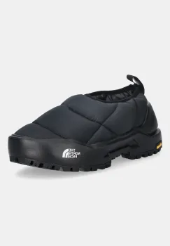 The North Face papuci de casa Base Camp Thermoball Mule culoarea negru, NF0A8DBUKX71 imagine
