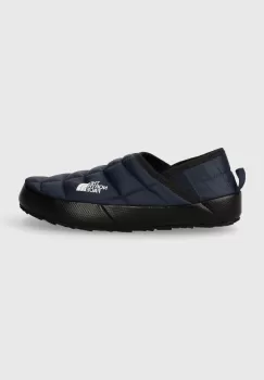 The North Face papuci de casa culoarea albastru marin imagine