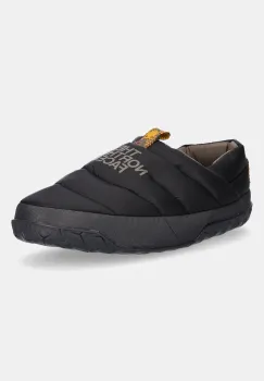 The North Face papuci de casa Nuptse Mule culoarea negru, NF0A5G2FW9O1 imagine