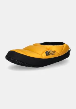 The North Face papuci de casa Tent Mule IV culoarea galben, NF0A8A9DZU31 imagine