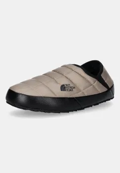 The North Face papuci de casa Thermoball Traction Mule V culoarea bej, NF0A3UZNDHO1 imagine