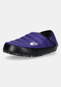 The North Face papuci de casa Thermoball Traction Mule V culoarea violet, NF0A3V1HS961 imagine