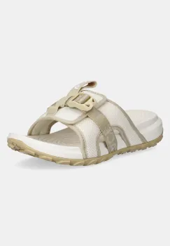 The North Face papuci EXPLORE CAMP femei, culoarea bej, NF0A8ADSTOB1 imagine