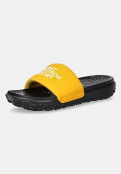 The North Face papuci Never Stop Cush Slide culoarea galben, NF0A8A90ZU31 imagine