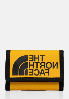 The North Face portofel Base Camp Wallet culoarea galben, NF0A52TH4WP1 imagine