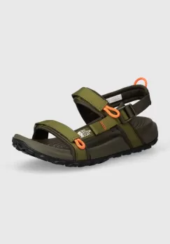 The North Face sandale Explore Camp barbati, culoarea verde, NF0A8A8XV2I1 imagine