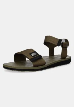 The North Face sandale Skeena Sandal II barbati, culoarea verde, NF0A8AE56V81 imagine