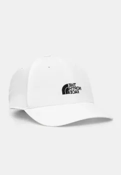 The North Face sapca 66 Flashdry culoarea alb, cu imprimeu, NF0A8A27LA91 imagine