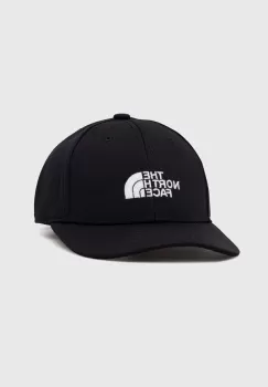 The North Face sapca de baseball pentru copii culoarea negru, cu imprimeu imagine