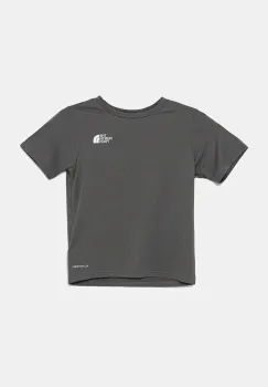The North Face tricou copii TEEN NEW 24/7 SS TEE culoarea gri, cu imprimeu, NF0A8DF20UZ1 imagine