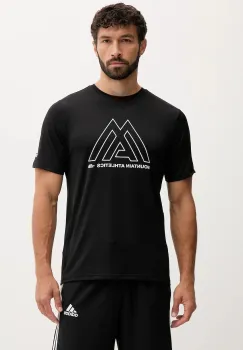 The North Face tricou de antrenament 24/7 culoarea negru, cu imprimeu, NF0A893ZJK31 imagine