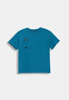 The North Face tricou de bumbac pentru copii B SPORTS OVERSIZED POCKET SS TEE - GRAPH cu imprimeu, NF0A8EAKBOM1 imagine