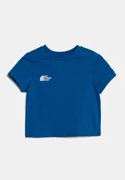 The North Face tricou de bumbac pentru copii KID BOX NSE S/S TEE cu imprimeu, NF0A89H5T4S1 imagine