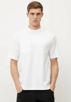 The North Face tricou din bumbac Dome Relaxed barbati, culoarea alb, uni, NF0A8C3PFN41 imagine
