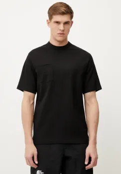 The North Face tricou din bumbac Dome Relaxed barbati, culoarea negru, neted, NF0A8C3PJK31 imagine