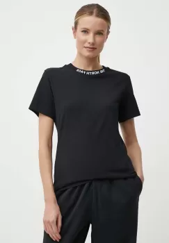 The North Face tricou din bumbac femei, culoarea negru, NF0A87DJJK31 imagine