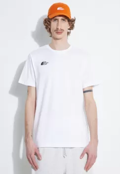 The North Face tricou din bumbac M S/S Redbox Celebration Tee barbati, culoarea alb, cu imprimeu, NF0A87NVFN41 imagine