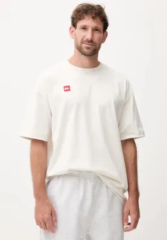 The North Face tricou din bumbac Redbox culoarea bej, uni, NF0A8EG5QLI1 imagine
