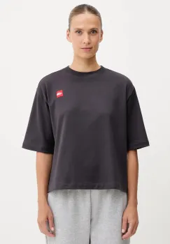 The North Face tricou din bumbac Redbox culoarea gri, NF0A8EG60SA1 imagine