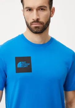 The North Face tricou Fine barbati, cu imprimeu, NF0A8A6MT4S1 imagine