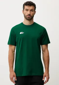 The North Face tricou Simple Dome culoarea verde, cu imprimeu, NF0A87NG1KI1 imagine