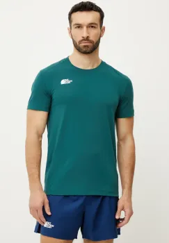 The North Face tricou sport Lightning Alpine culoarea verde, neted, NF0A87H76GI1 imagine
