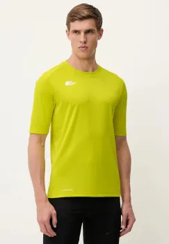The North Face tricou sport Shadow culoarea verde, uni, NF0A87TUJE31 imagine