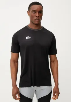 The North Face tricou sport Valday Tech culoarea negru, uni, NF0A8BT8JK31 imagine