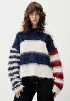 The Ragged Priest pulover culoarea bleumarin, RPSS251095KW imagine