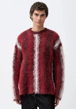 The Ragged Priest pulover culoarea rosu, calduros, RPAW252017KW imagine