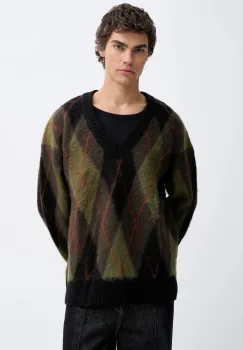 The Ragged Priest pulover culoarea verde, RPAW252018KW imagine