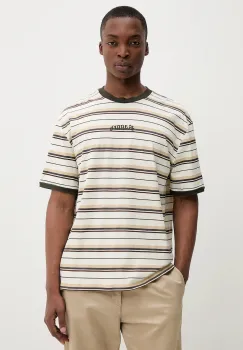 The Ragged Priest tricou din bumbac culoarea bej, cu imprimeu, RPSS252055JS imagine