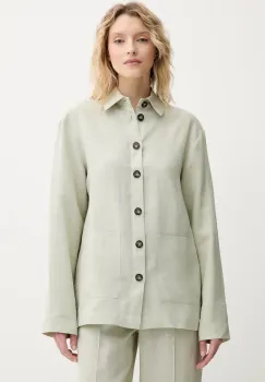 The Sleeper camasa de in culoarea verde, cu guler clasic, relaxed, UNSR01P040N imagine
