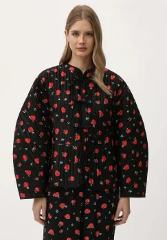 The Sleeper geaca culoarea negru, de tranzitie, oversize, HBJC03F021N imagine