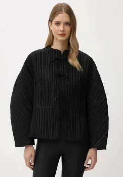 The Sleeper geaca culoarea negru, de tranzitie, oversize, HBJC03P002N imagine