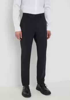 Theory camasa barbati, culoarea alb, cu guler clasic, regular imagine