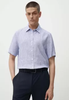 Theory camasa de in cu guler clasic, relaxed, O0473502 imagine